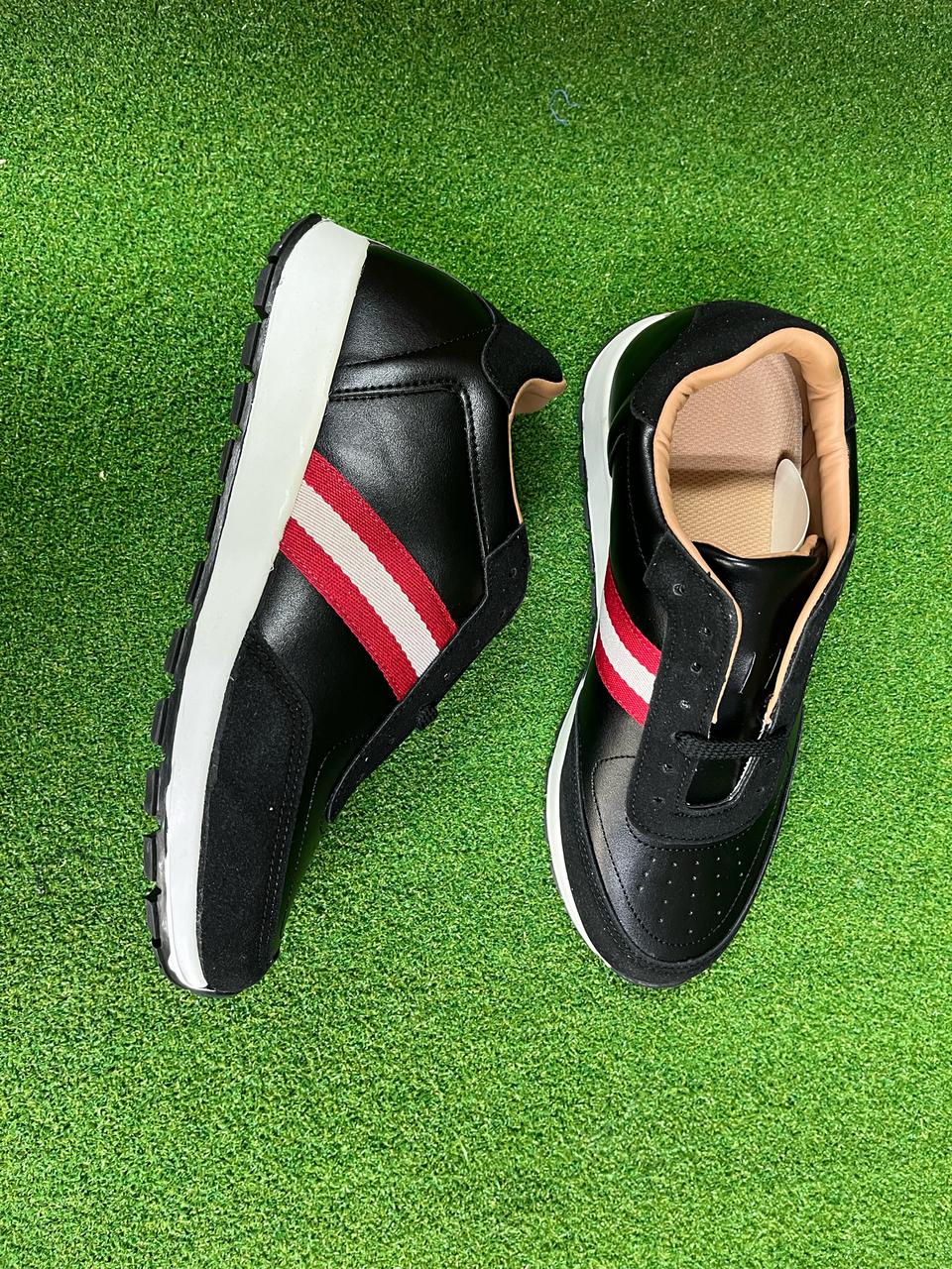 가죽스니커즈 250mm 가죽운동화 블랙 국내산 수제운동화