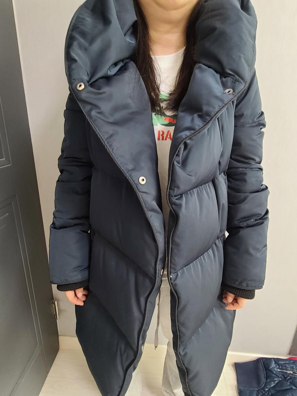 롱패딩 네이비색상 85사이즈 브랜드 : LAP
