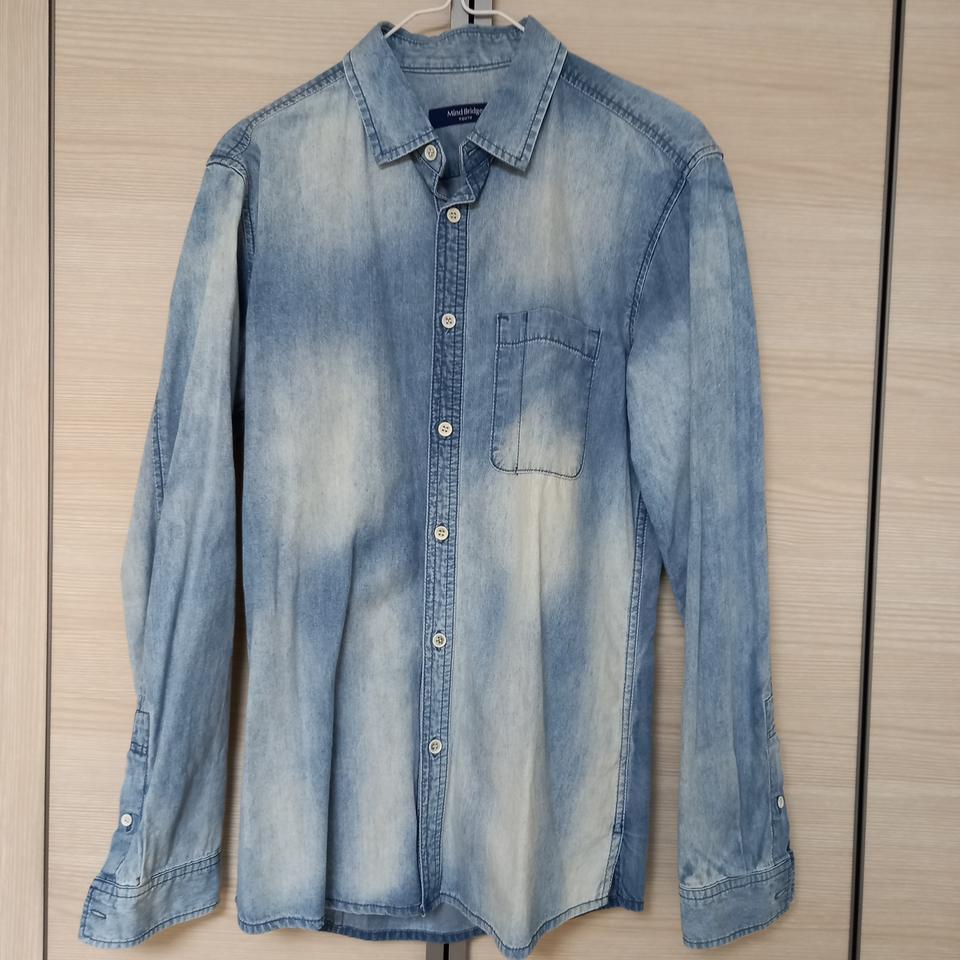 마인드 브릿지 데님 남방 셔츠