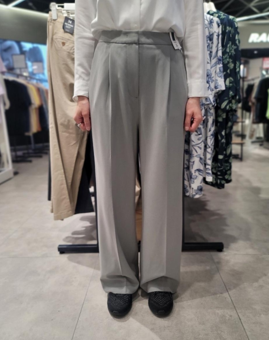 [택O 새상품] 폴햄 와이드 팬츠 28 허리73cm (정가49,900)