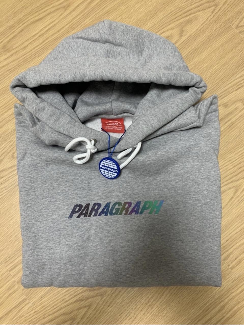 패러그래프 기모후드티(남녀공용, 새상품)