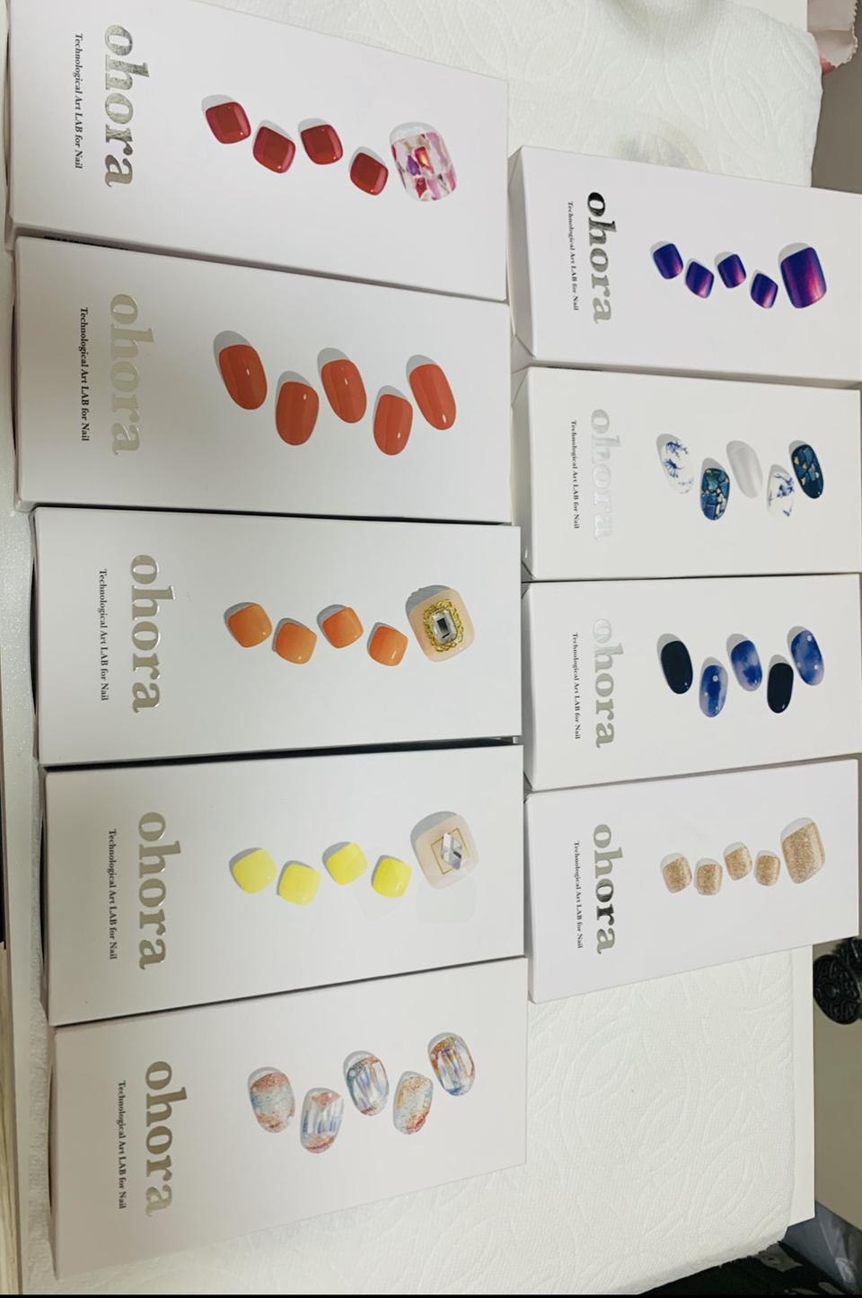 오호라젤네일 새거포함 모두드려요