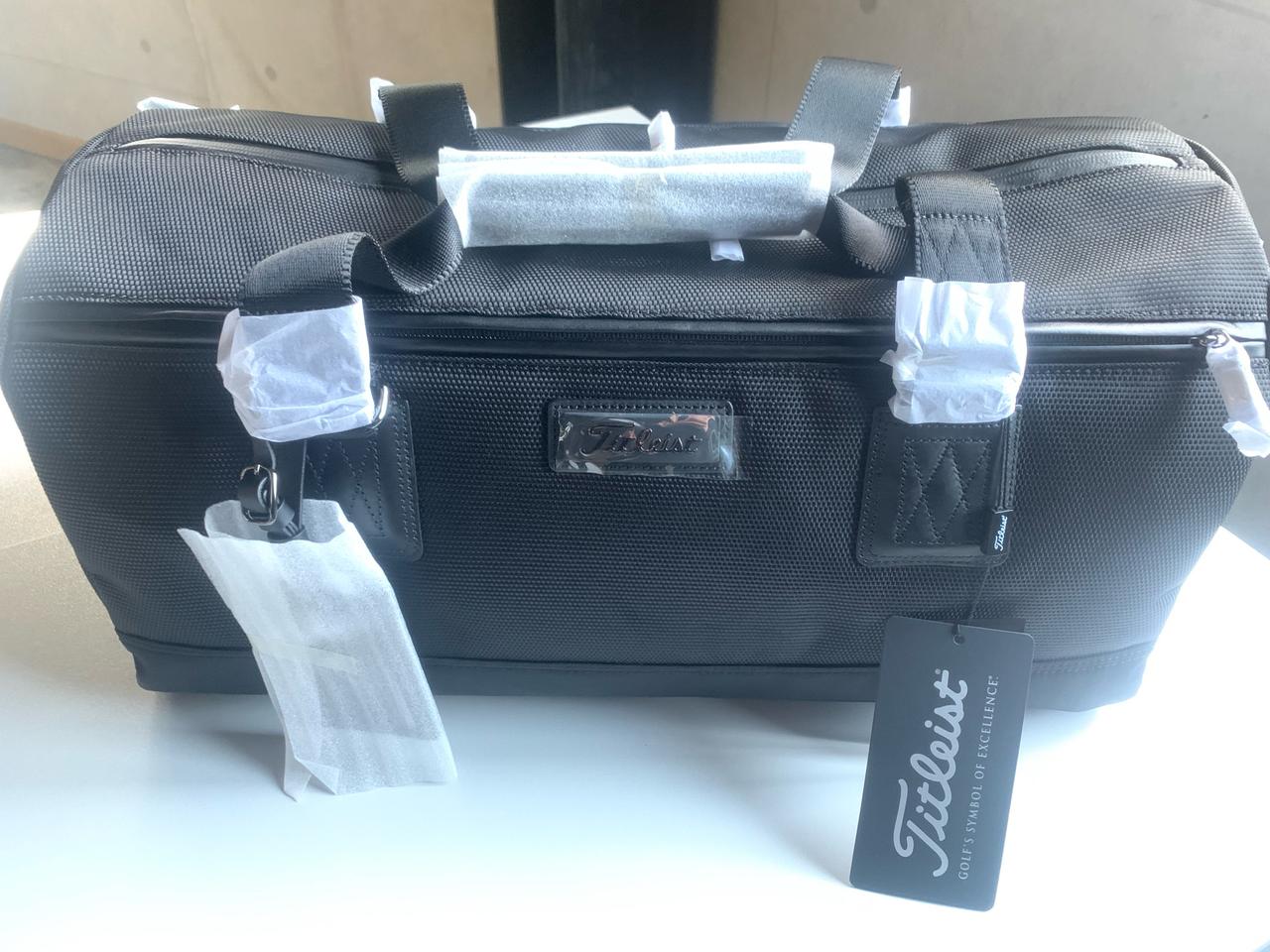 [새상품] 아쿠쉬네트 정품 타이틀리스트 보스턴백 블랙 판매해요 ~~