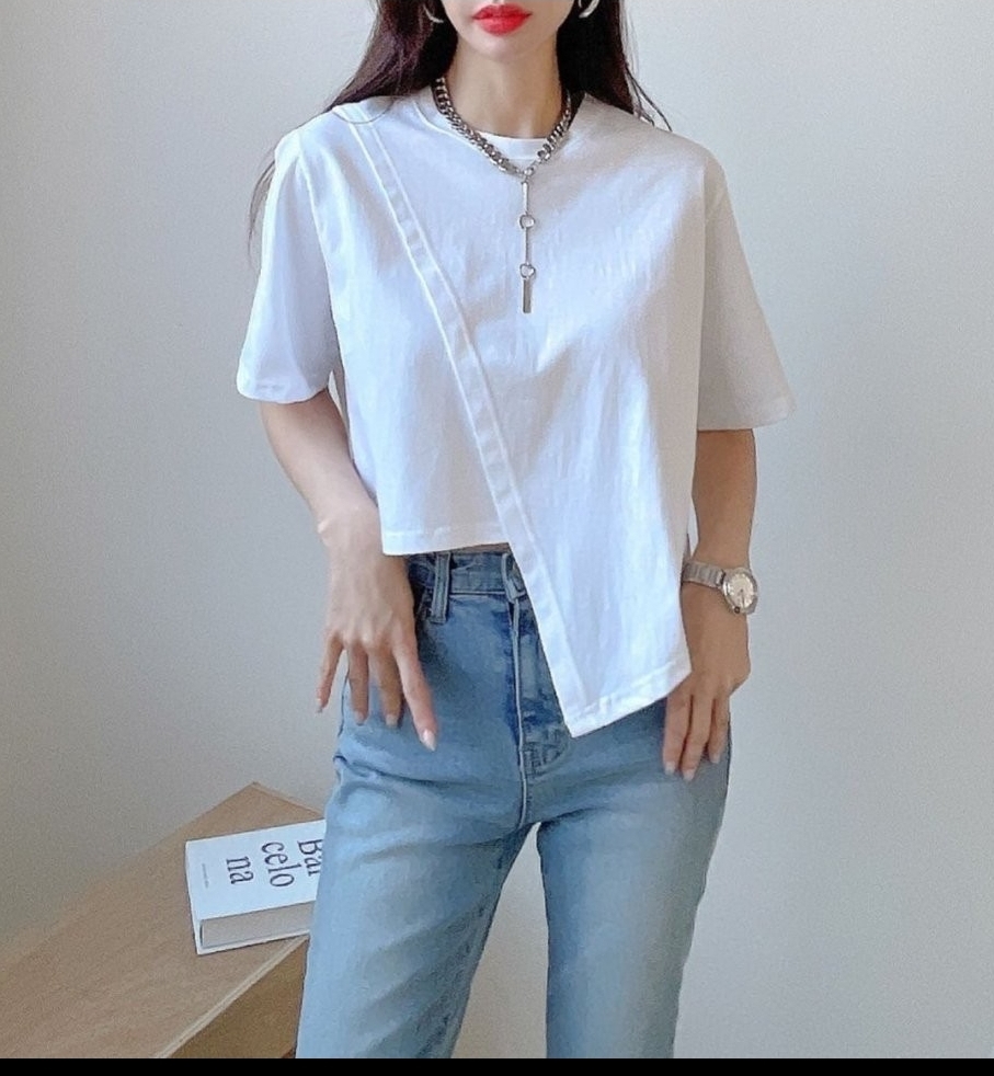 크롭티 원가이하 언발티셔츠 기본티 반팔티 이너웨어 요가 필라테스 글램룩