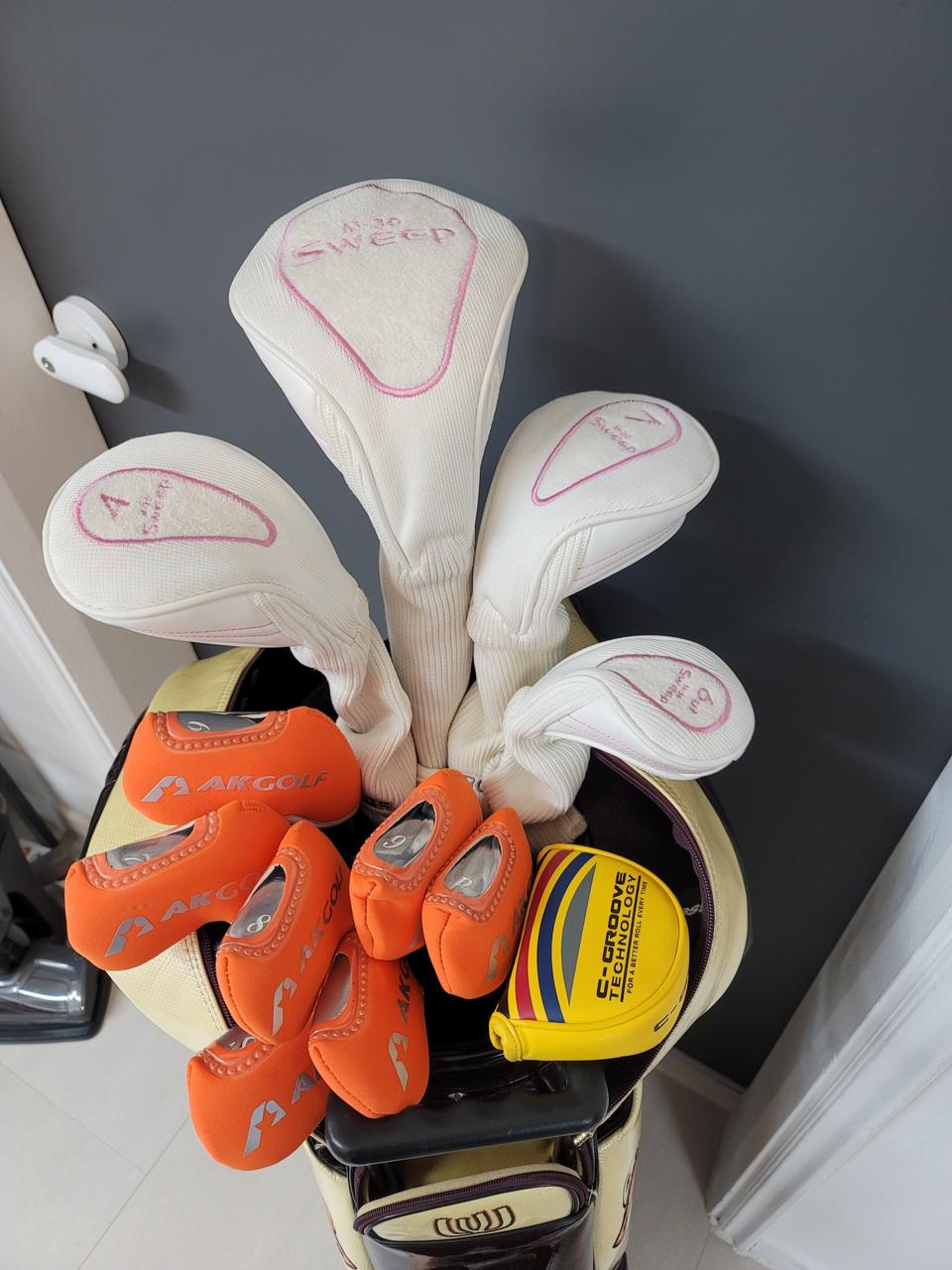 여자 PRGR SWEEP골프채