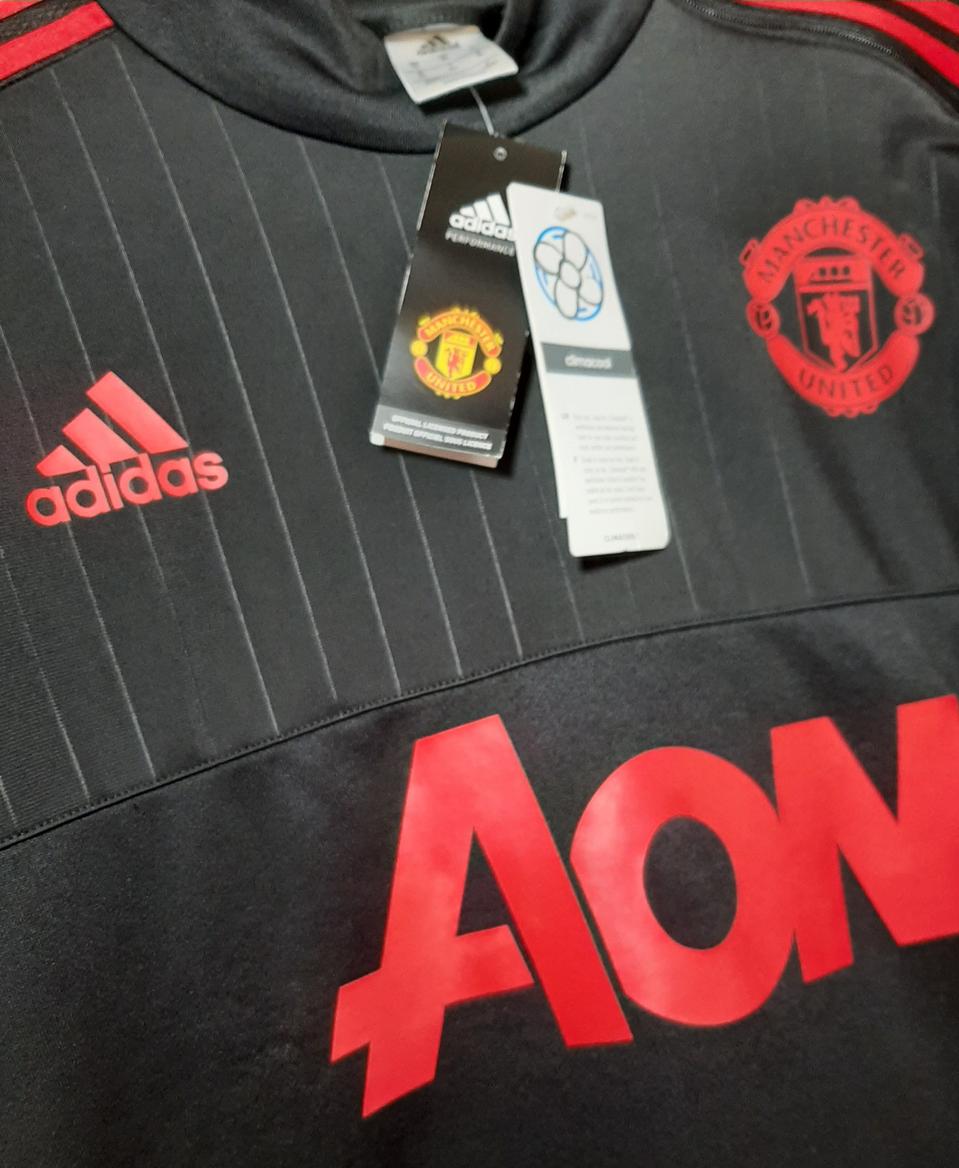 [새상품] ADIDAS 맨유 축구복 긴팔 져지