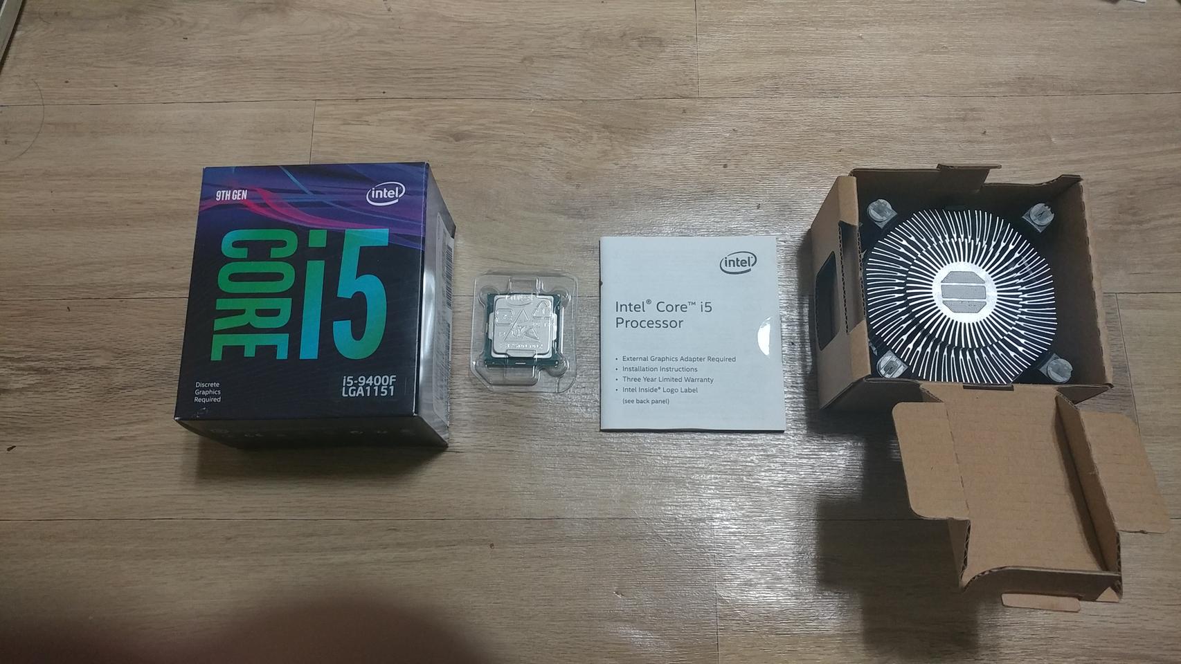 인텔 코어i5-9세대 9400F (커피레이크-R) (정품)풀박스