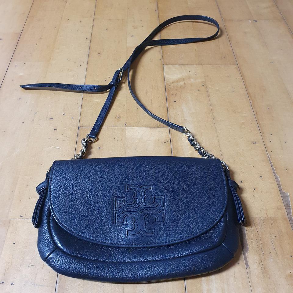 토리버치 소가죽  미니체인크로스