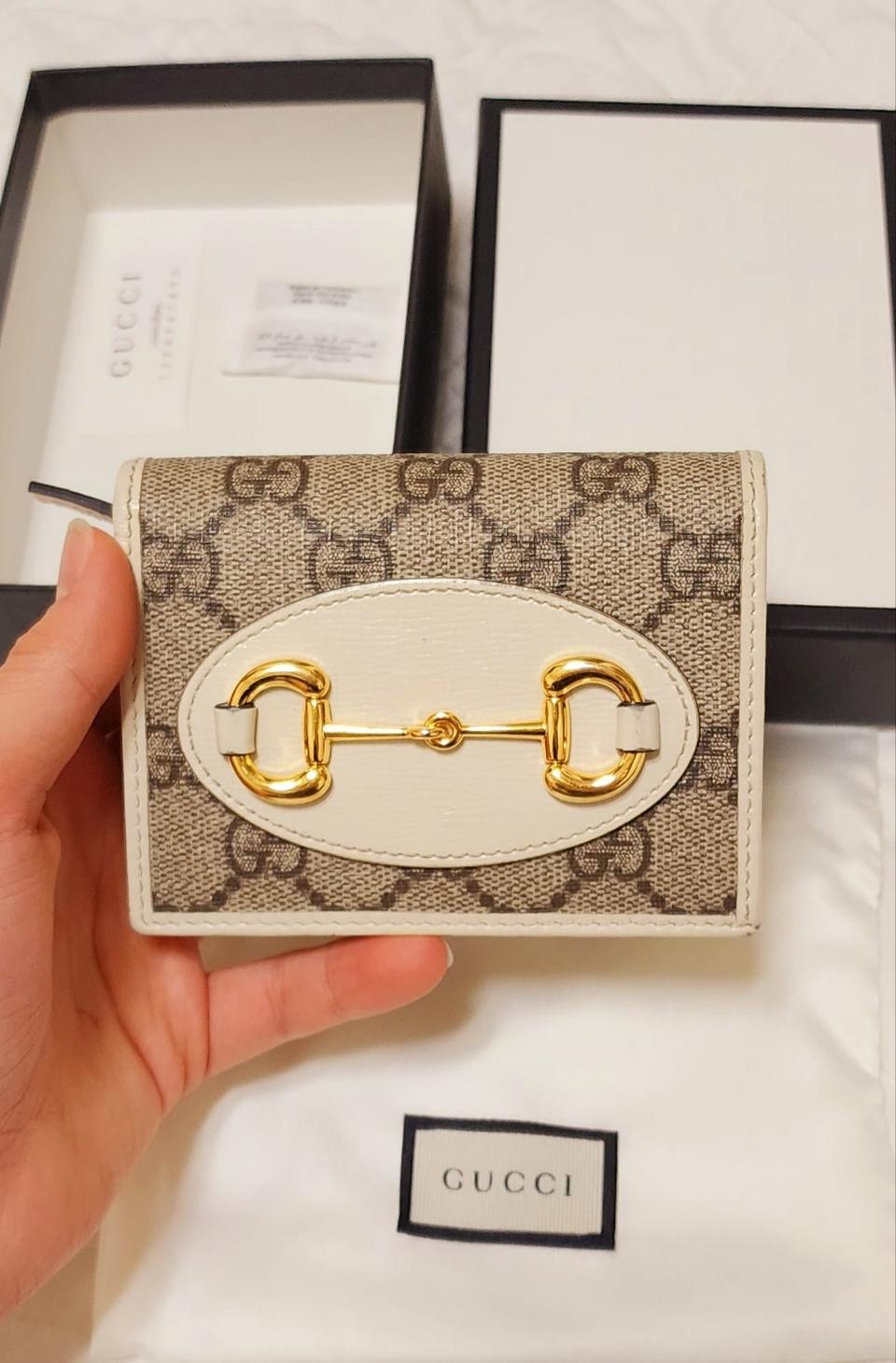 정품 구찌 홀스빗 1955 지갑