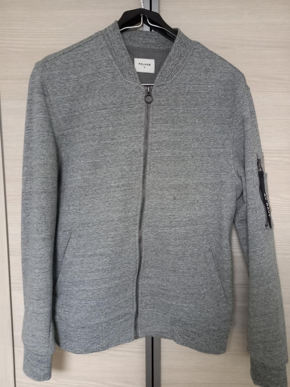 폴햄 남성 블루종 스타디움 자켓