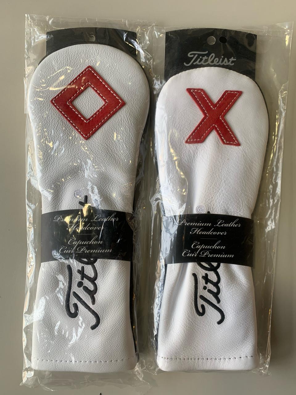 [새상품] 타이틀리스트 정품 화이트 우드 커버 팔아여!