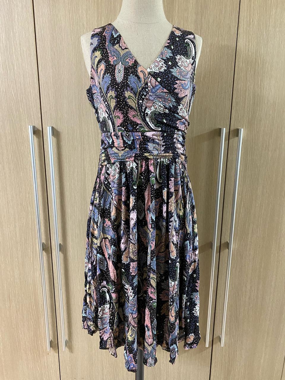 민소매 오버랩 저지 원피스 /휴양지 원피스