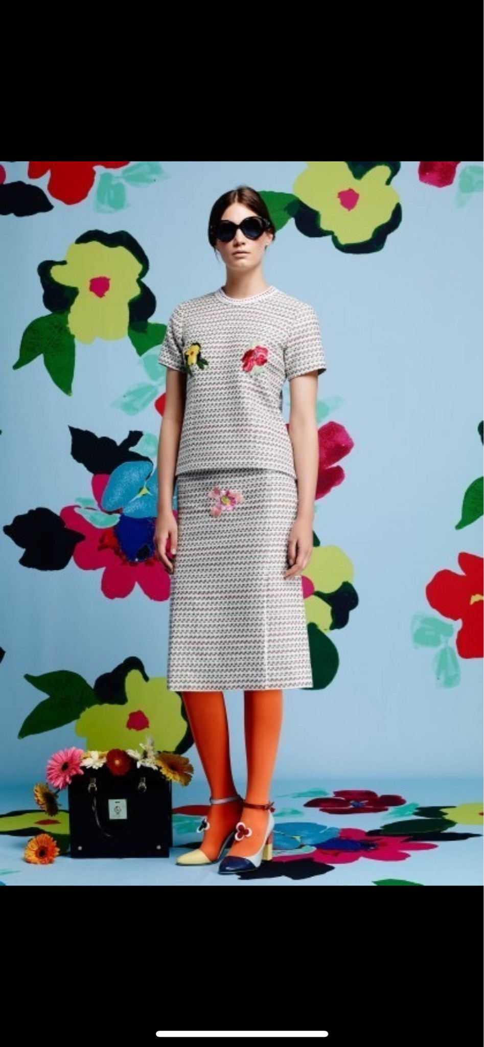 톰 트위드 투피스