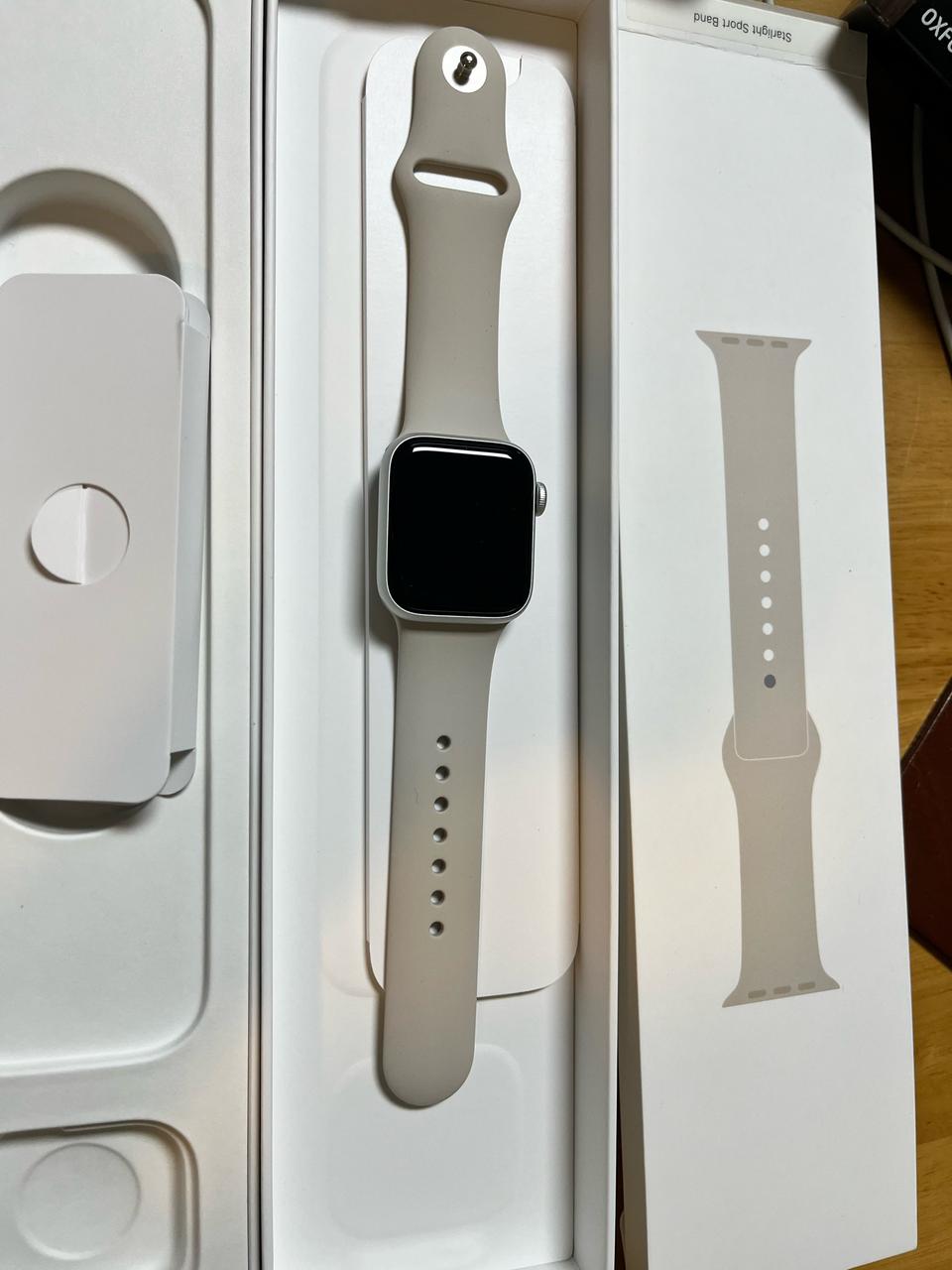 애플워치 SE 40mm Silver Aluminum GPS