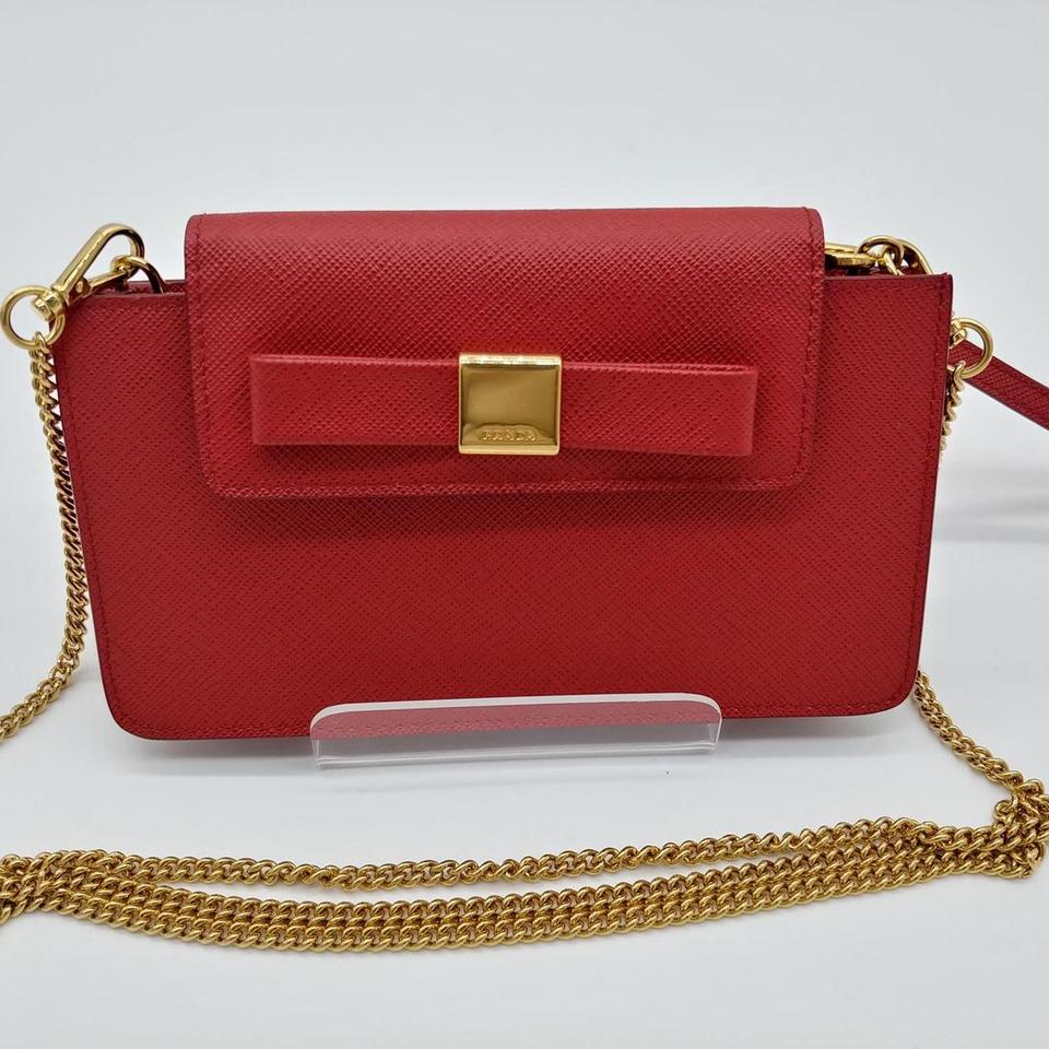 프라다 사피아노 체인 크로스백