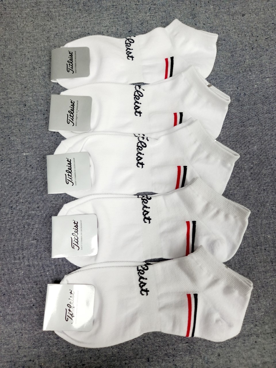 남성 골프 양말 5족