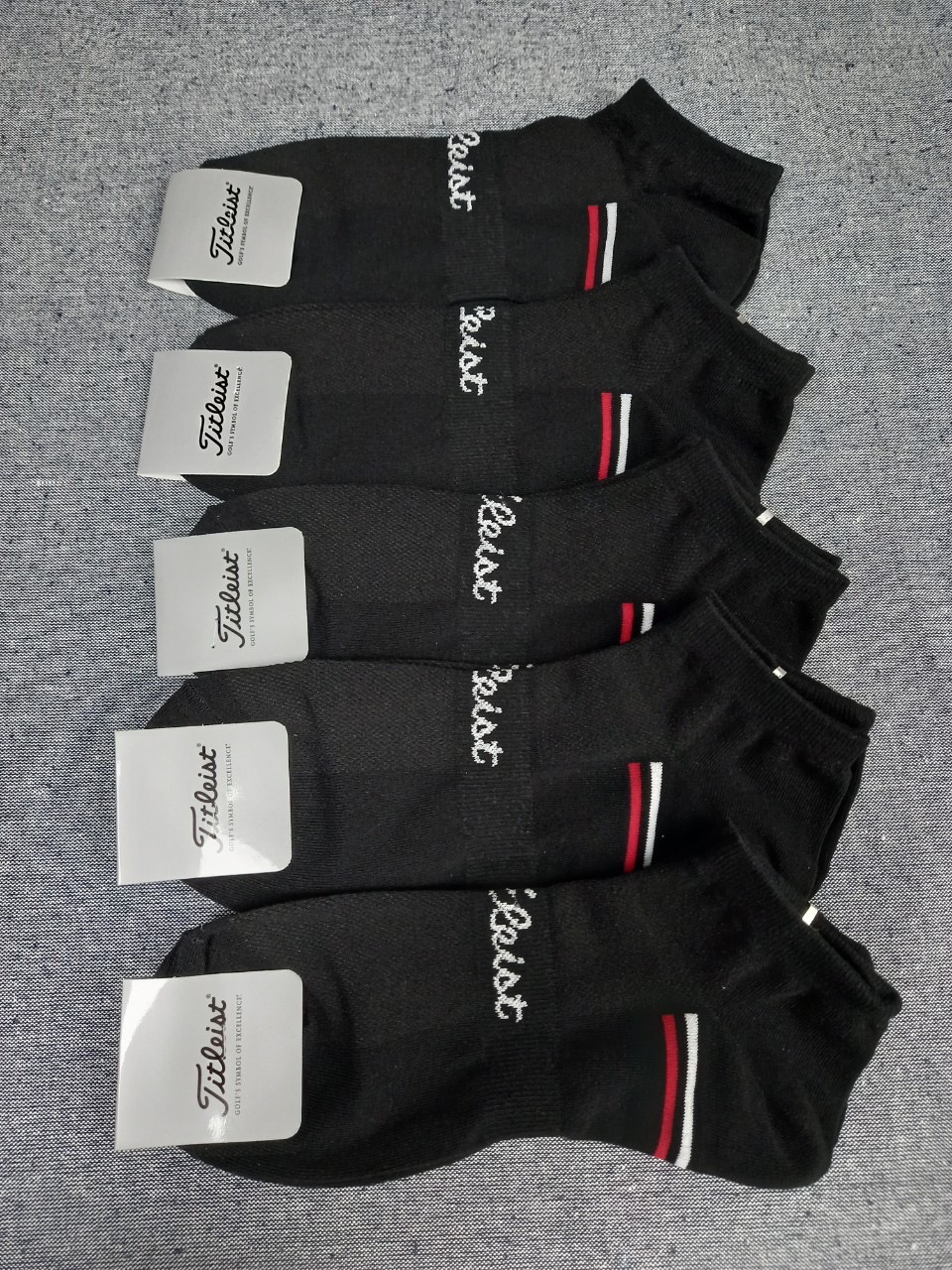 남성 골프 양말 5족