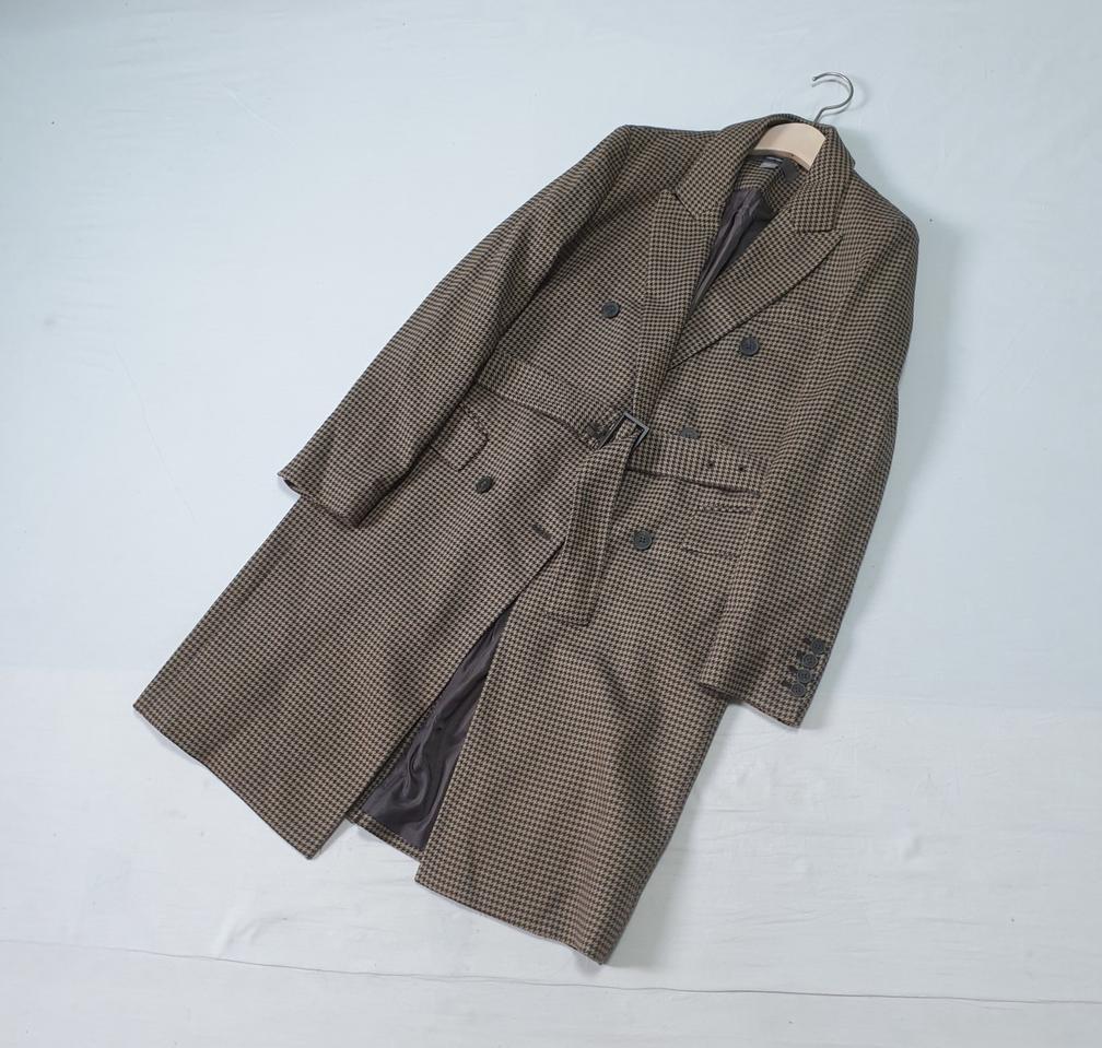 베라왕 글렌체크 트렌치 코트