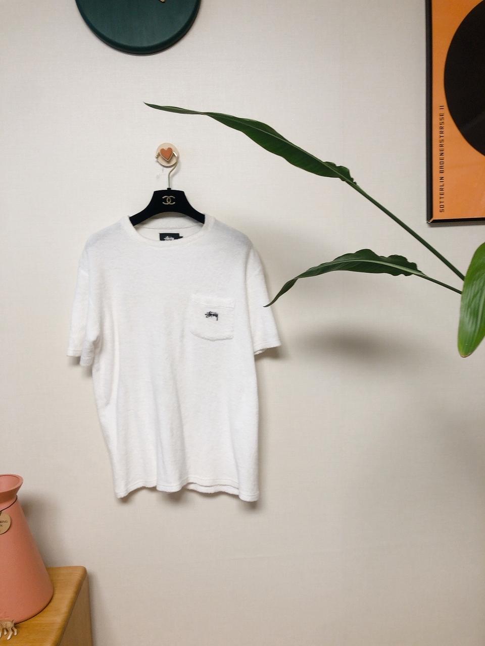 (정품/가격내림없음)스투시 stussy 타월원단 반팔티 남녀공용