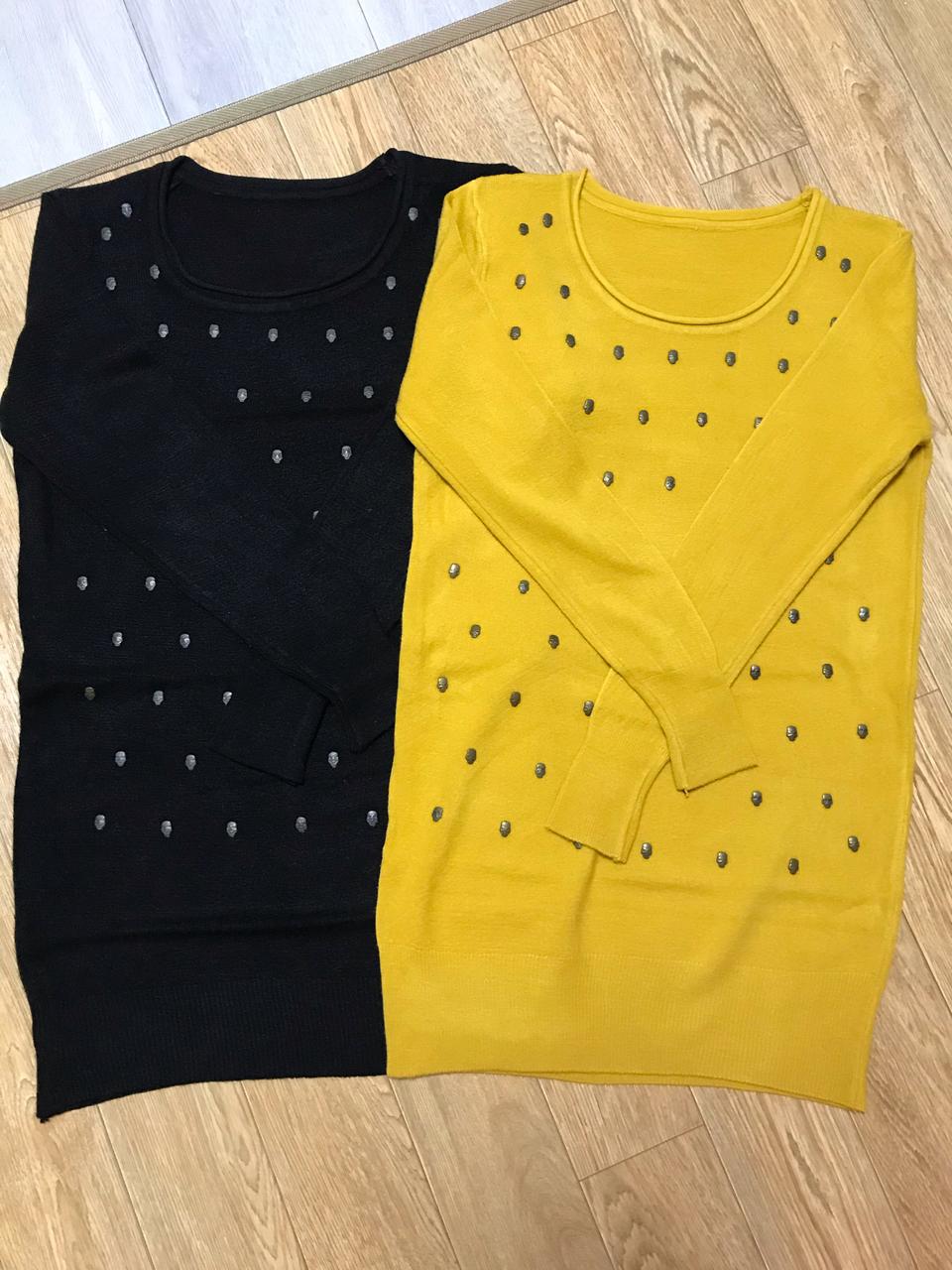 여성 해골니트 2종