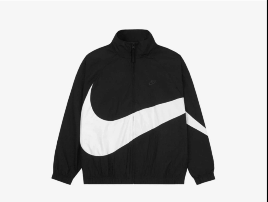 나이키 빅스우시 바람막이 블랙&화이트 L 싸게정리