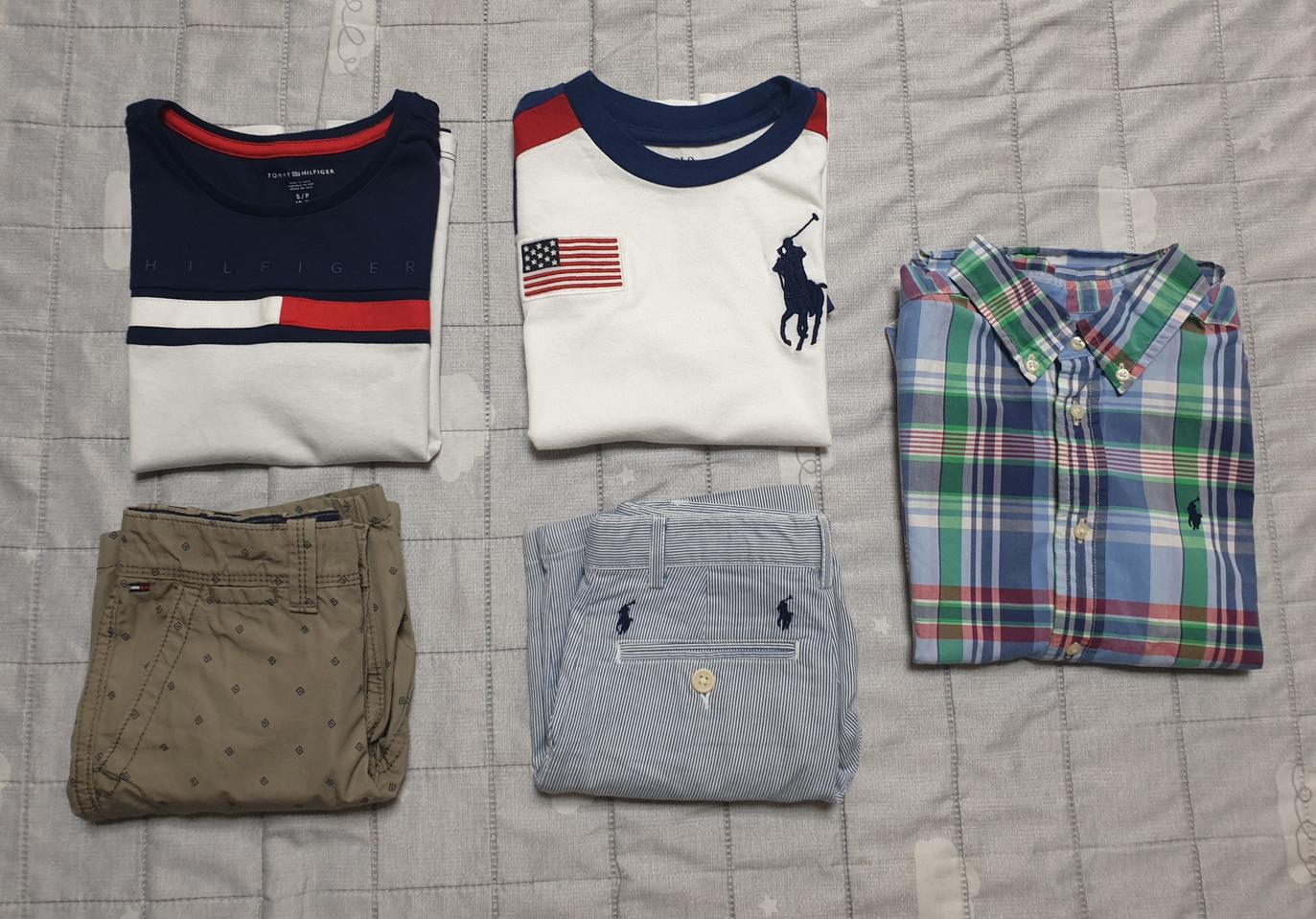 남아 여름옷 폴로, 타미힐피거  5T (115-120) 상태 좋음