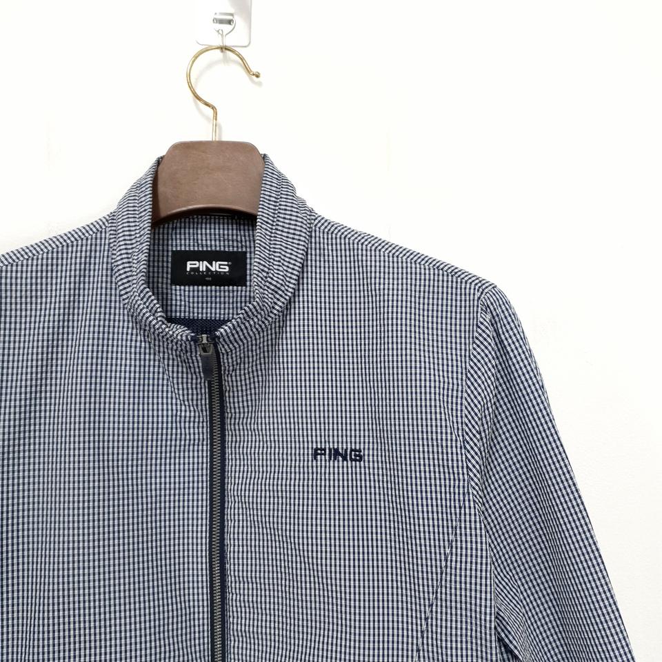 핑/골프/신상/남성/잔체크/바람막이/자켓 100 /딘딘몰