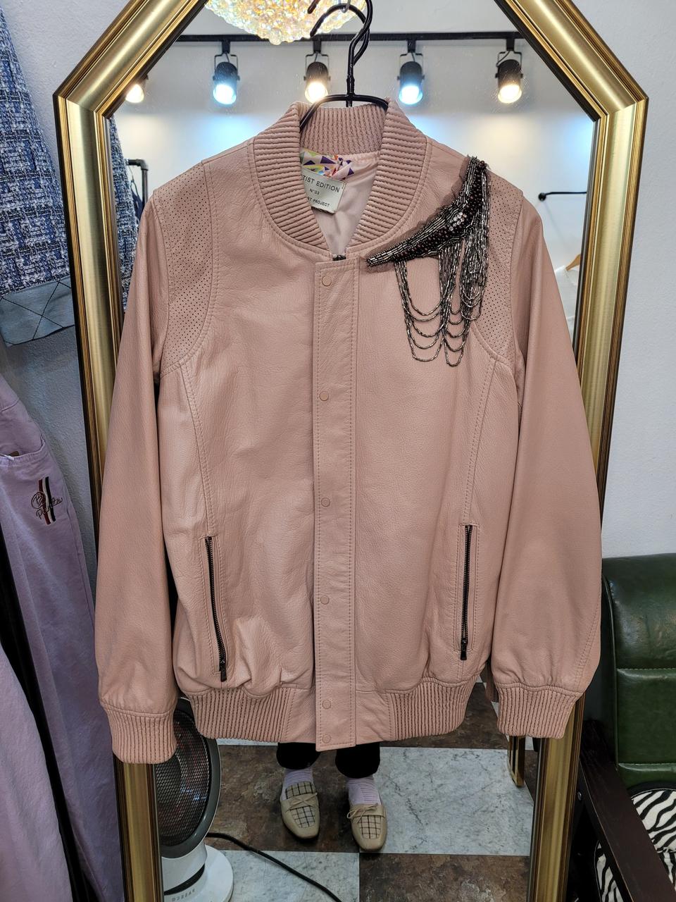 고급천연 가죽자켓(44,정55)