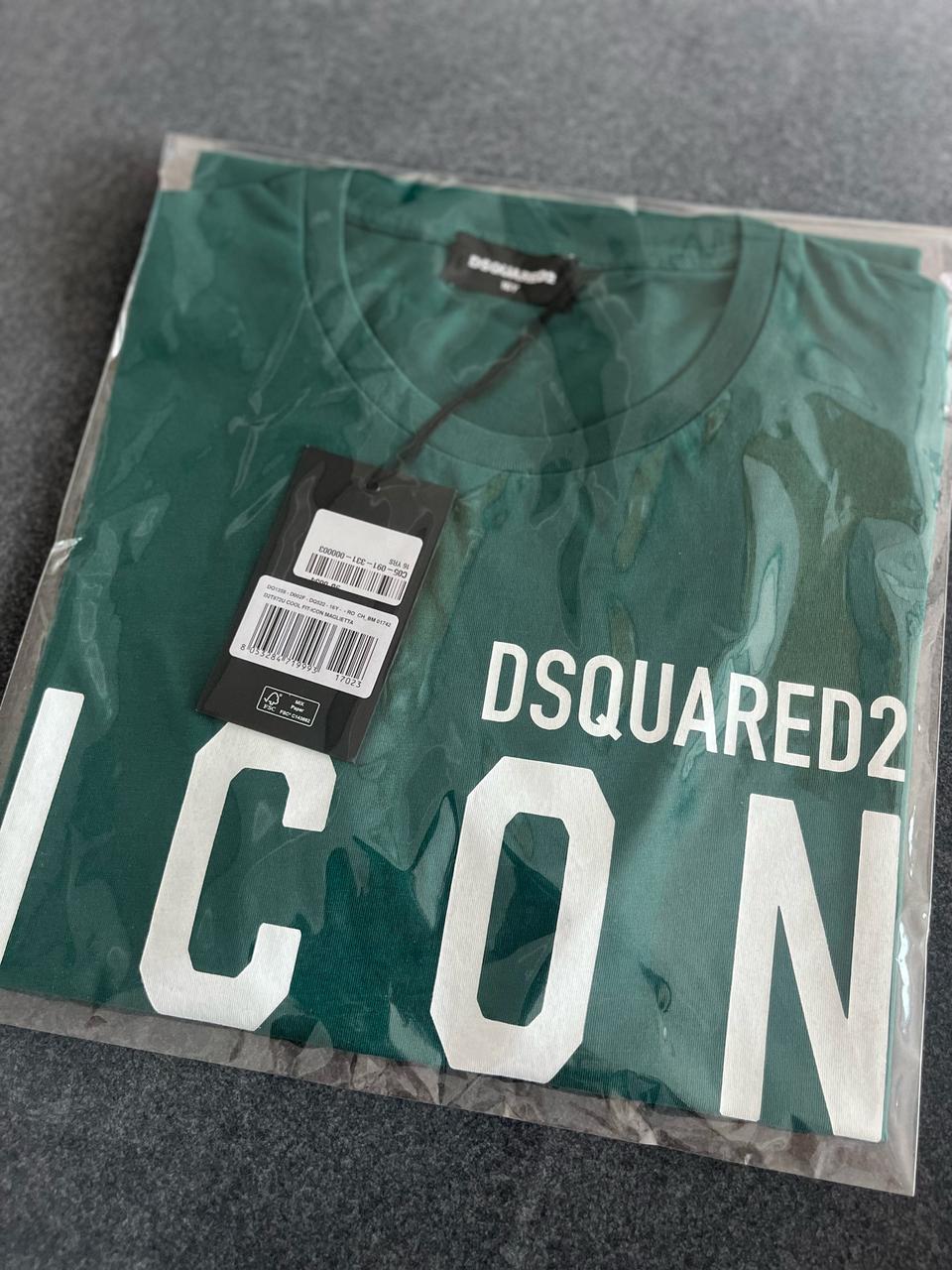 키즈 디스퀘어드 2 아이콘 반팔티 16y