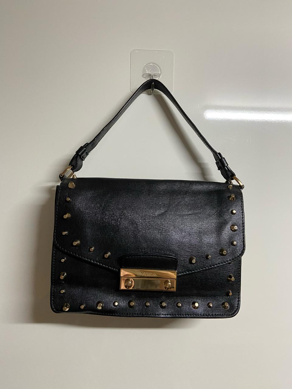 FURLA 훌라 스터드 가죽 백 가방