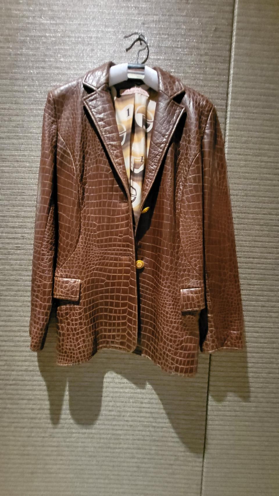 박지원디자이너 컬렉션 양가죽 자켓