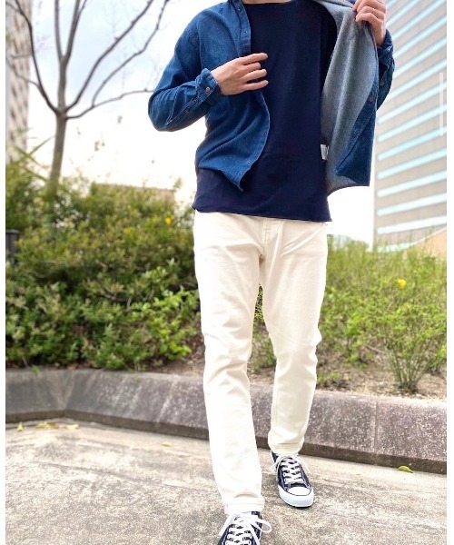 누디진 셀비지 브루트 크림 에크루 색 33 - 30  lvc 리바이스