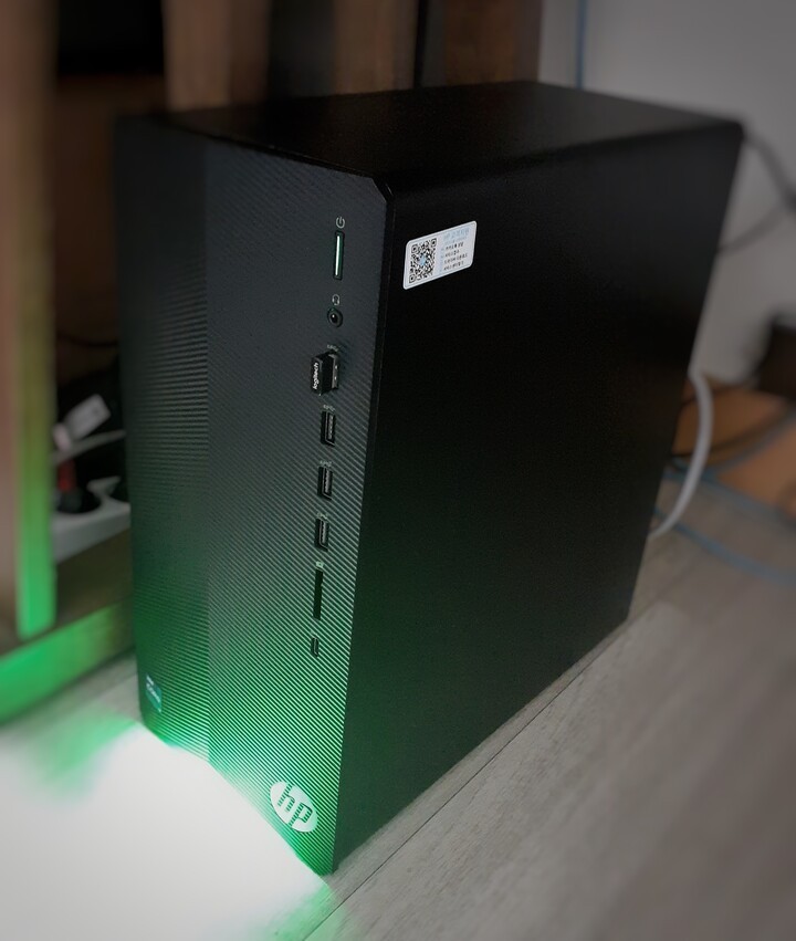 HP 고사양 컴퓨터(라이젠5.램16G.SSD512G.GTX3060ti)