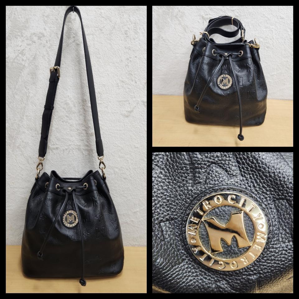 정품 메트로시티 가방 여성 가죽 숄더백 복조리백 크로스백