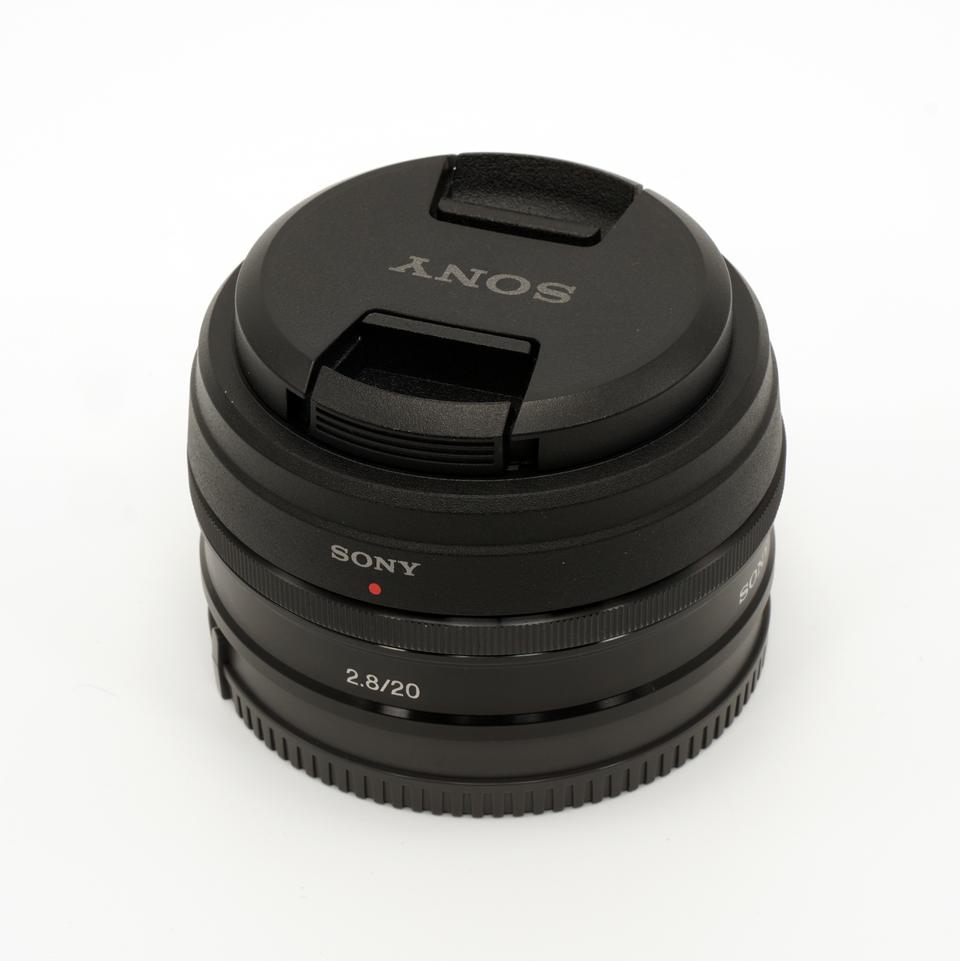 소니 크롭 미러리스 sel20f28 팬케익 셀카렌즈 판매. 디카 카메라