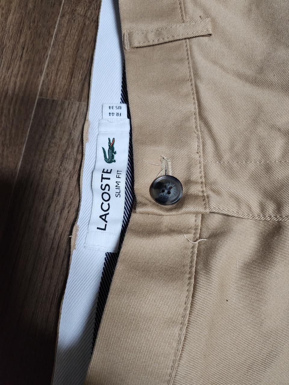 라코스테 면팬츠