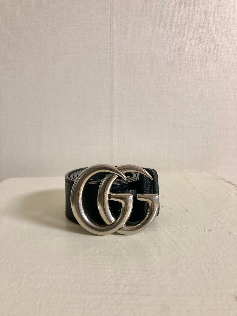 (정품/국내백화점구매)구찌 마몬트 남녀공용 4cm 벨트 구찌 벨트