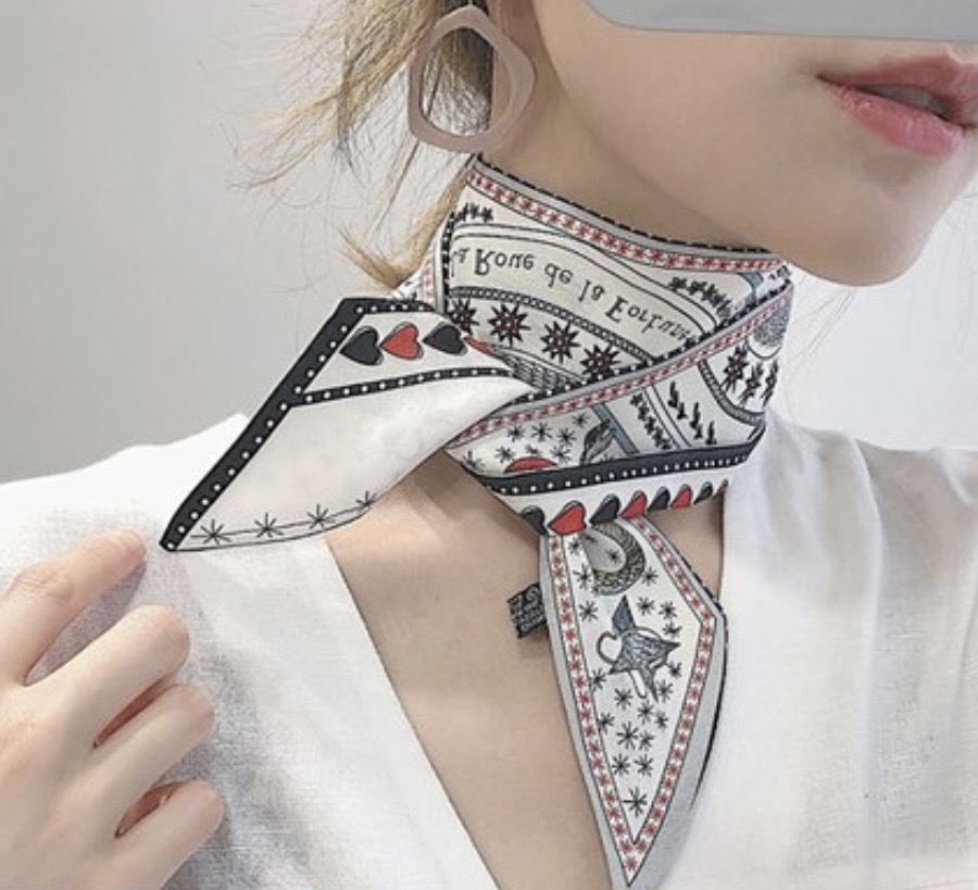 창고대방출ㅣ여신용 헤어띠 머리띠 스카프 트윌리 리본장식 터번