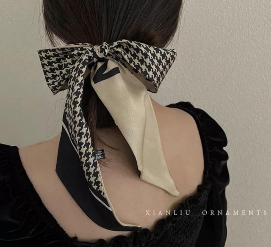 창고대방출ㅣ여신용 해어띠 머리띠 트윌리 스카프 리본장식 터번