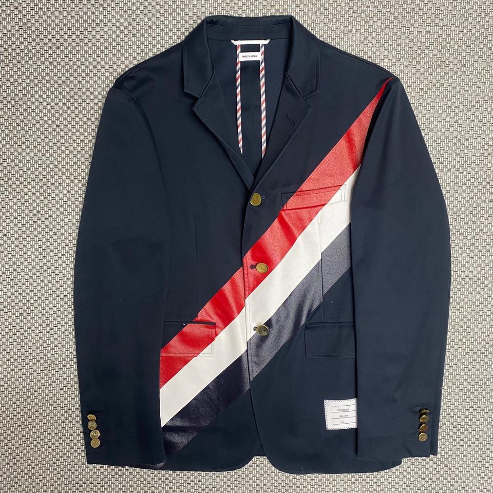 톰브라운 디아고널 블레이저 자켓