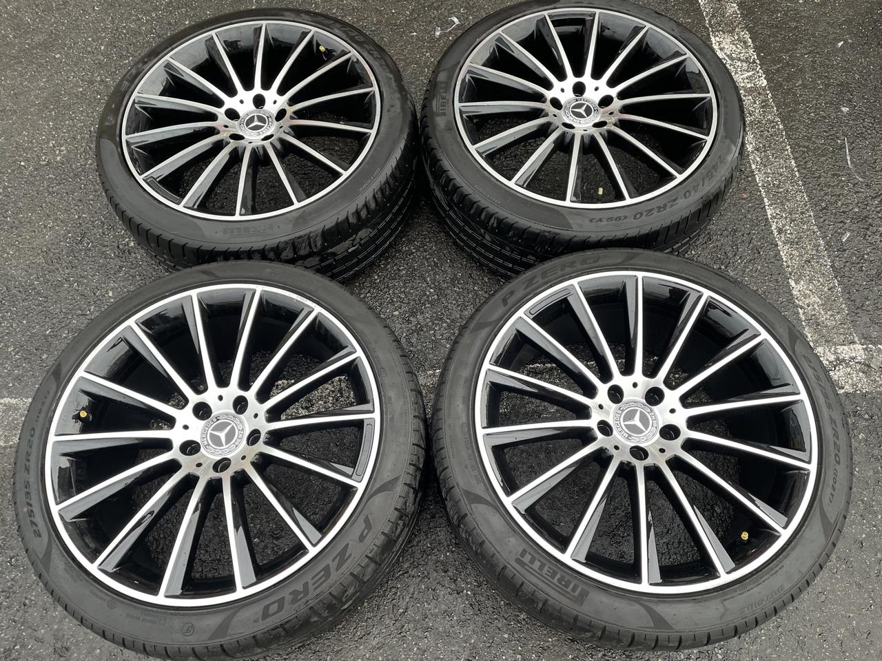 벤츠 S클래스 20인치 마차st 휠타이어 팝니다