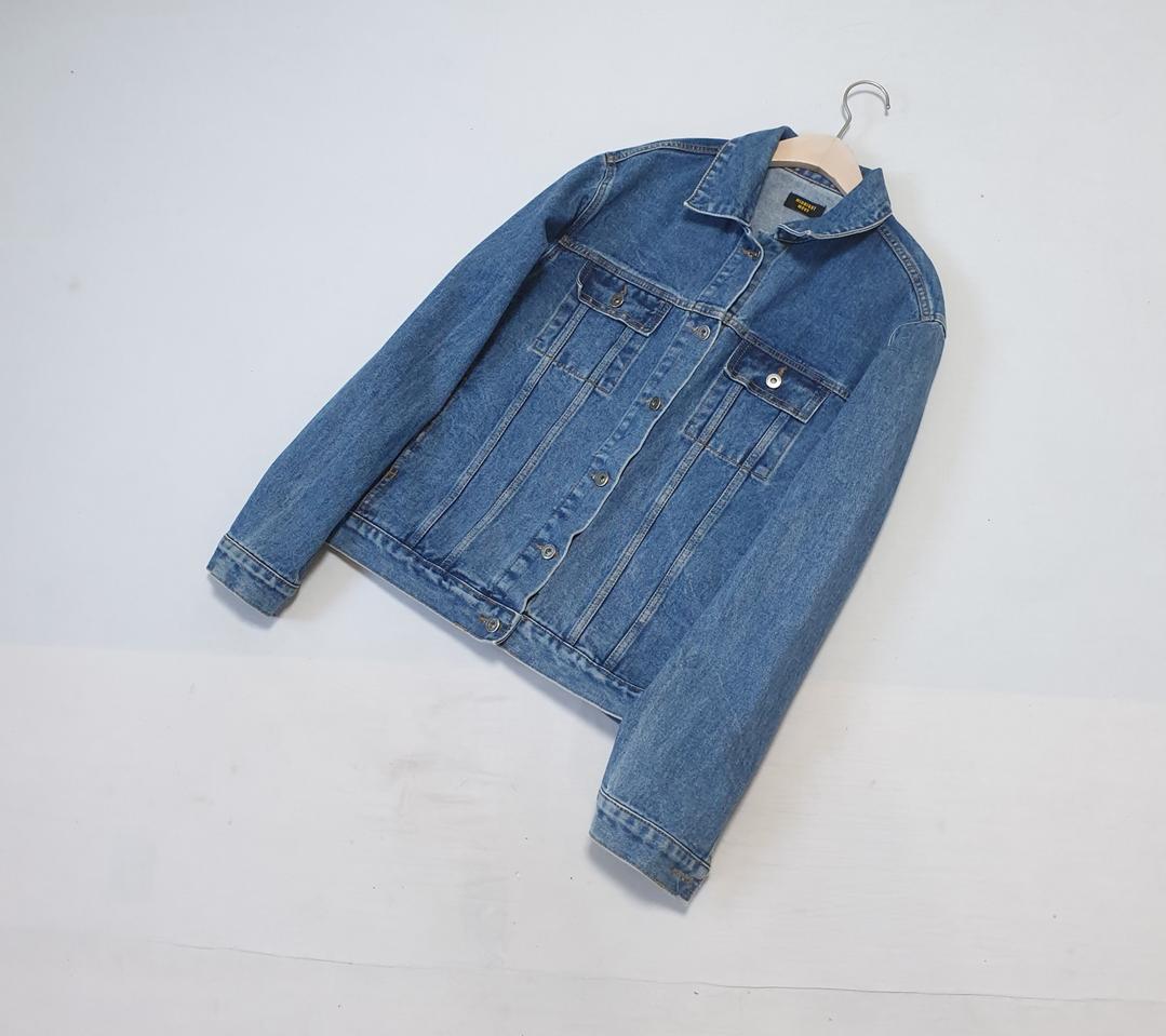 미드나잇무브 데님 청 자켓