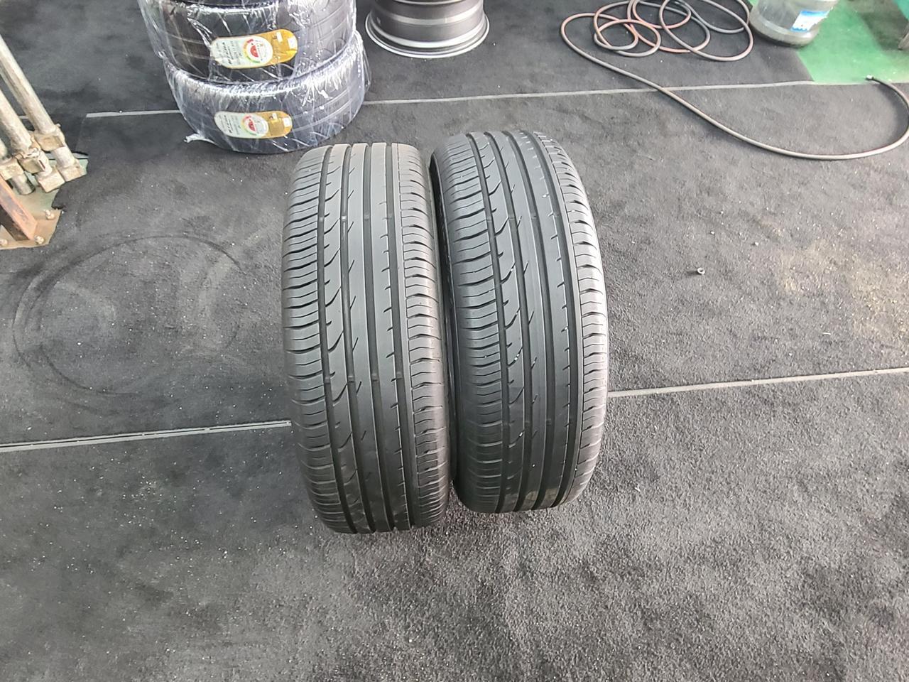 215 55 18 콘티넨탈 99%중고타이어 판매