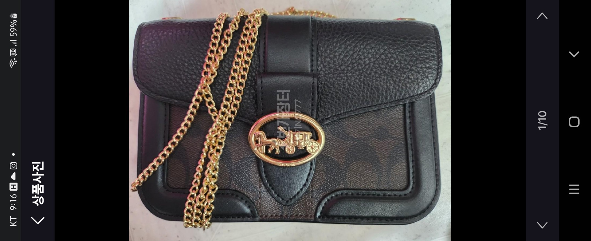 코치  크로스백