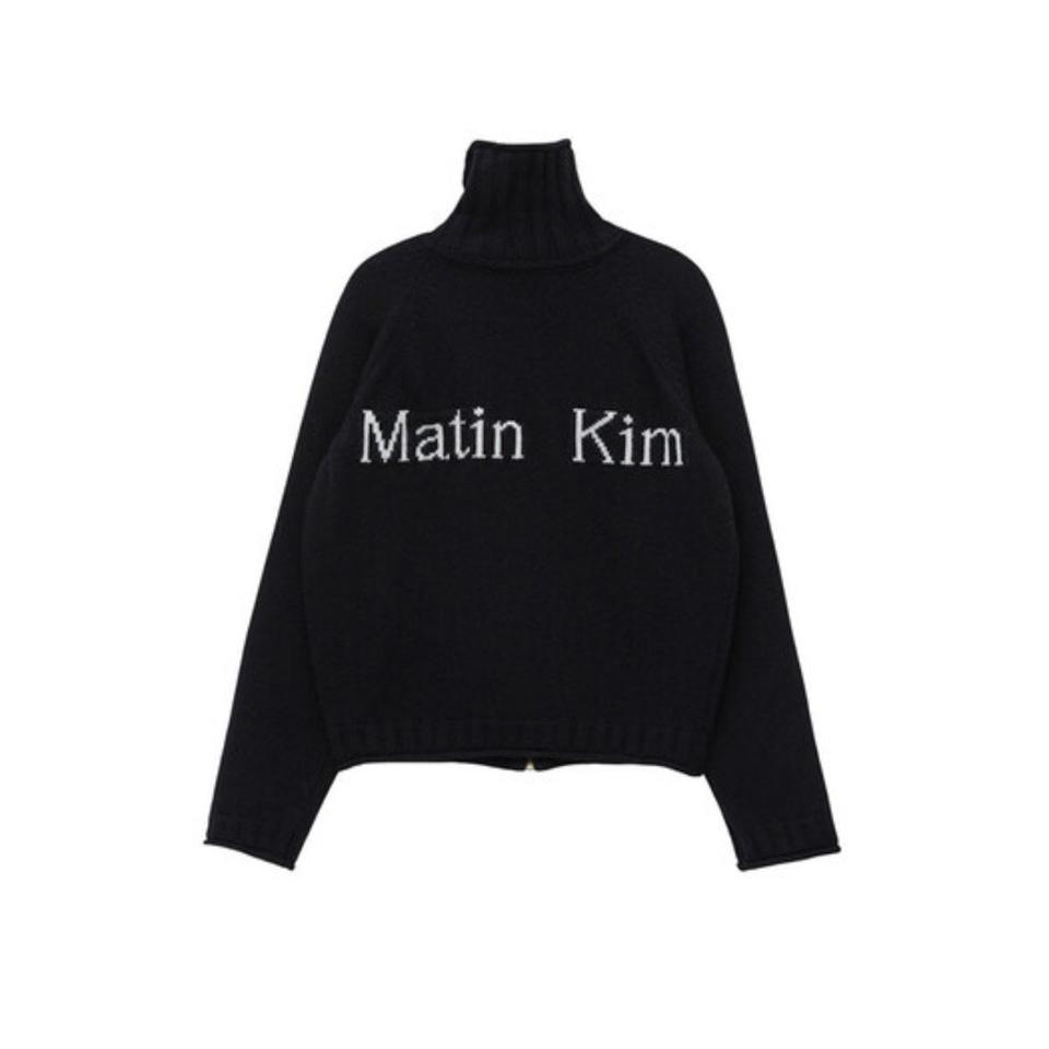 마뗑킴 집업 블랙(s)