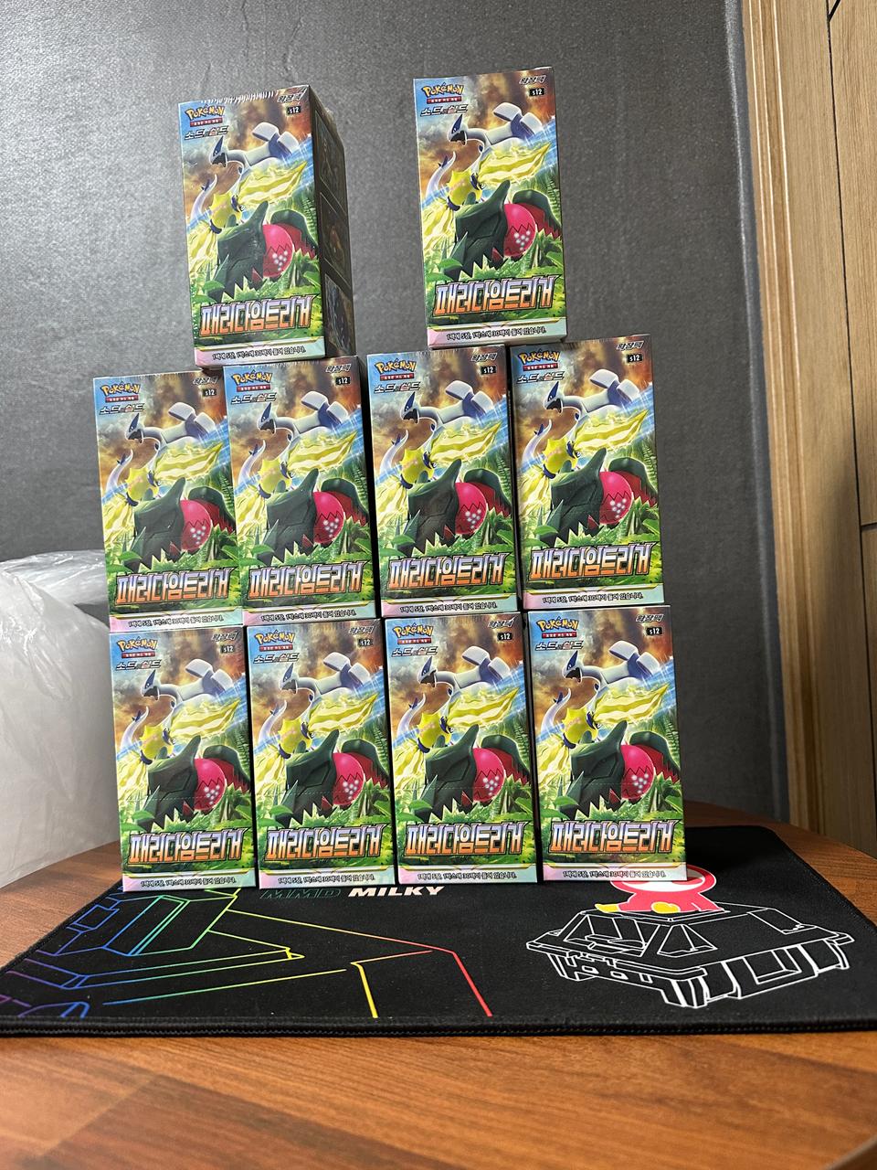 포켓몬카드 패러다임 트리거 프로모팩 있는 초판 판매합니다.