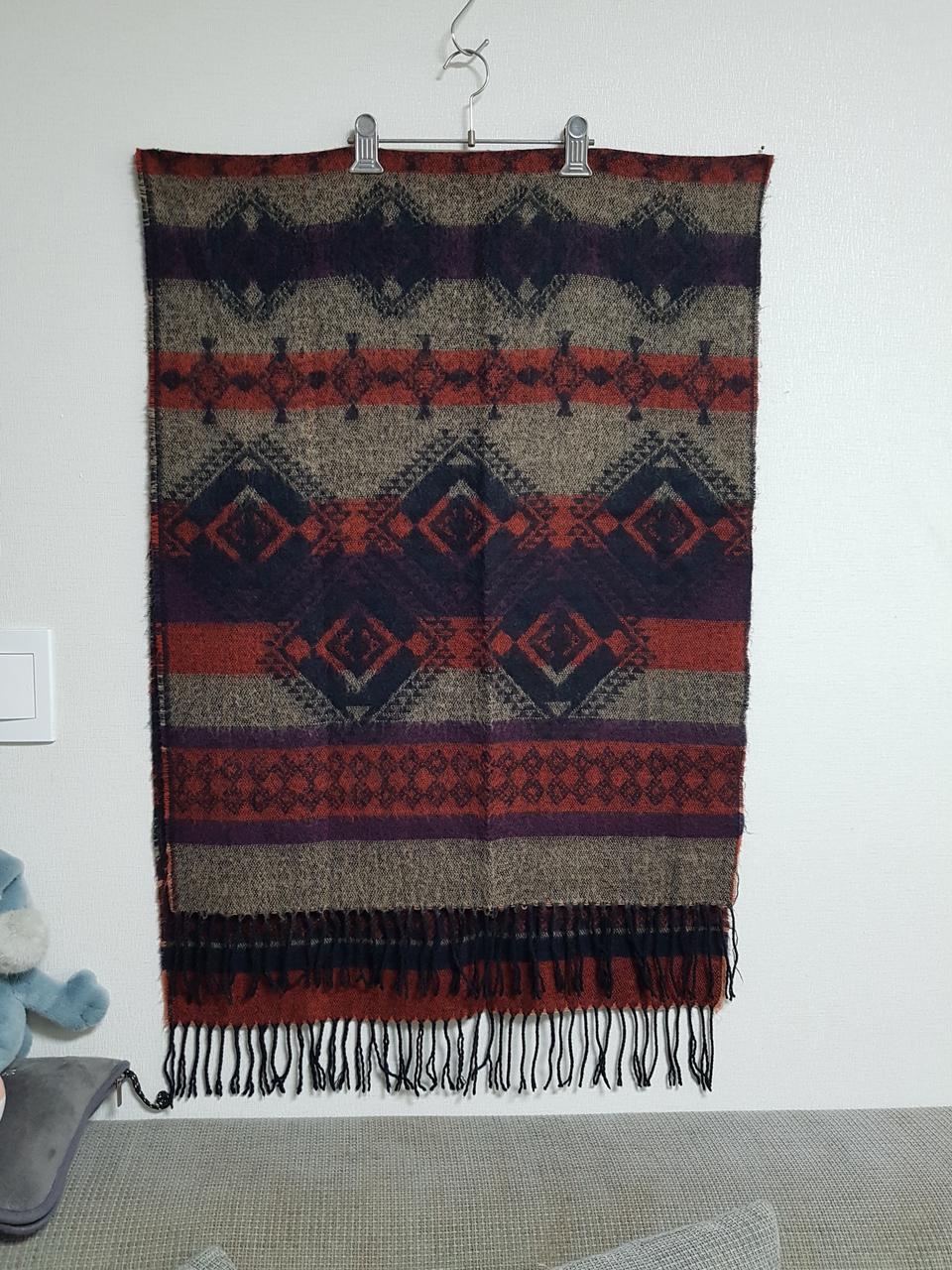 백화점브랜드 JnB고급숄 머플러 목도리.