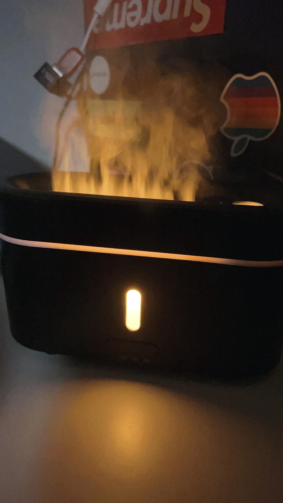 포른 불멍가습기 물멍 무드등 캠핑 캠핑용 책상용 소형