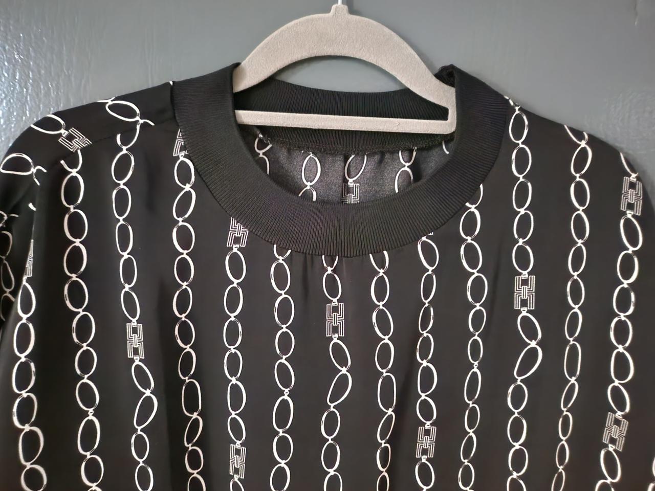 블랙 블라우스 티 /프리사이즈 /새제품