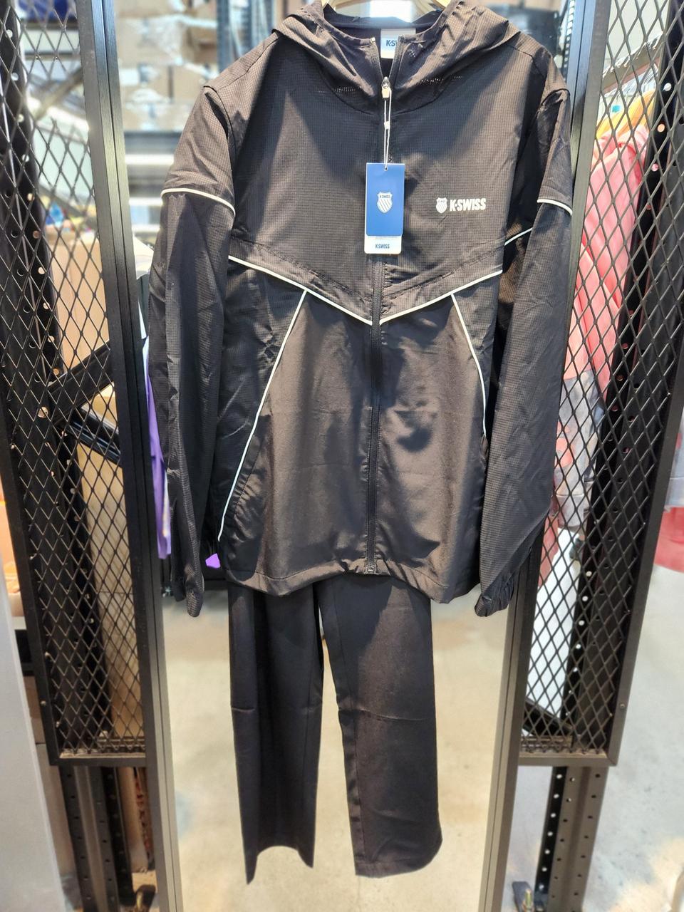 케이스위스 정품 봄가을 후드용 트레이닝셋트 블랙 100사이즈